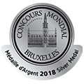 Concours Mondial de Bruxelles 2018 Medalha de Prata