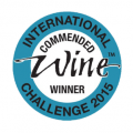 Commended Award no International Wine Challenge 2015